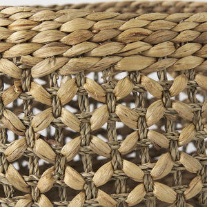 Dakota 15.0L x 15.0W x 11.8H (Set of 3) Medium Brown Seagrass Round Basket