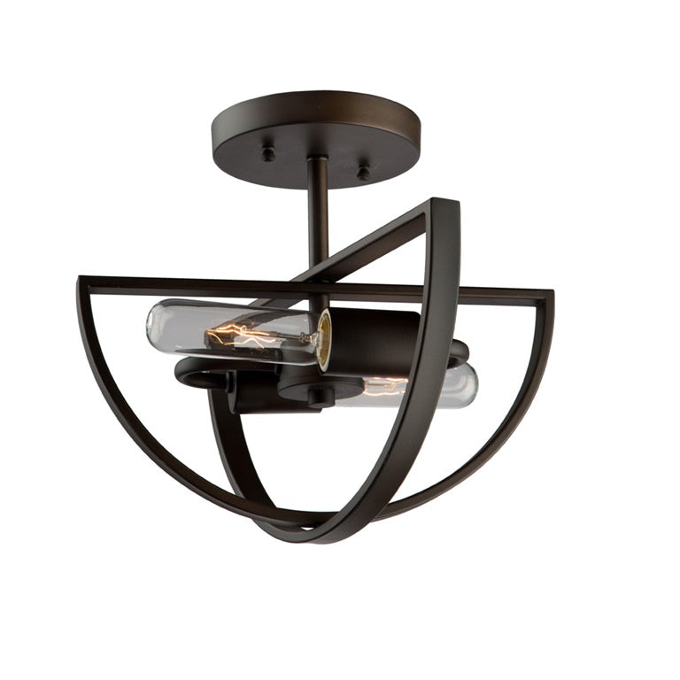 Newport AC10882OB Semi Flush in Oil Rubbed Bronze