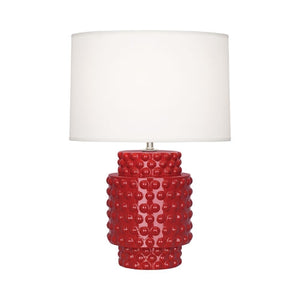 Ruby Red Dolly Accent Lamp
