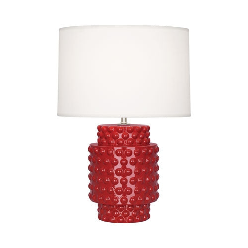 Ruby Red Dolly Accent Lamp