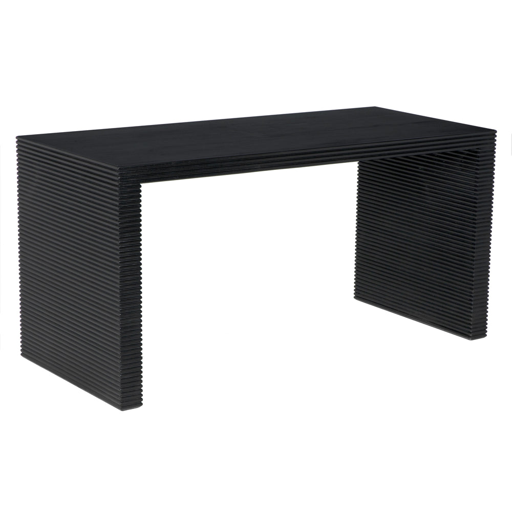 Manhattan Desk, Hand Rubbed Black