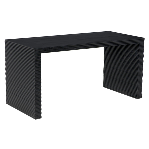 Manhattan Desk, Hand Rubbed Black