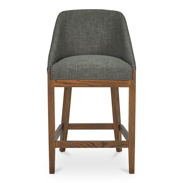 Moe's Edward Counter Stool in Heather Green