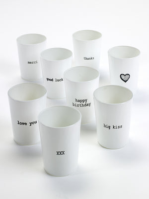 Eight Small Vases - Blanc