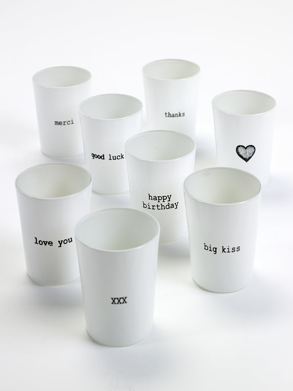 Eight Small Vases - Blanc