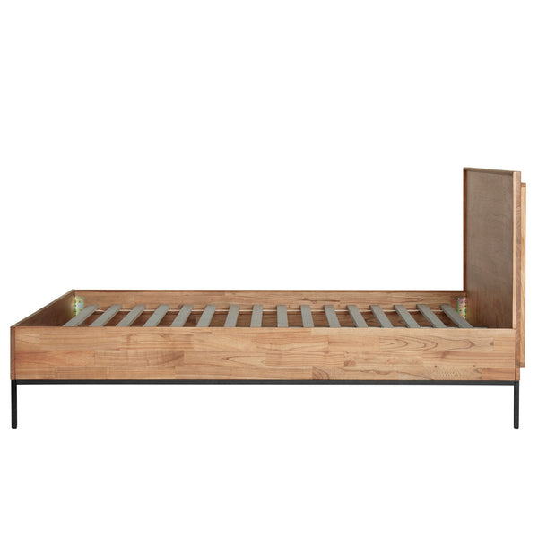 Hathaway Queen Bed Set In Newton Brown