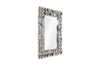 Divot Mirror, Stainless Steel
