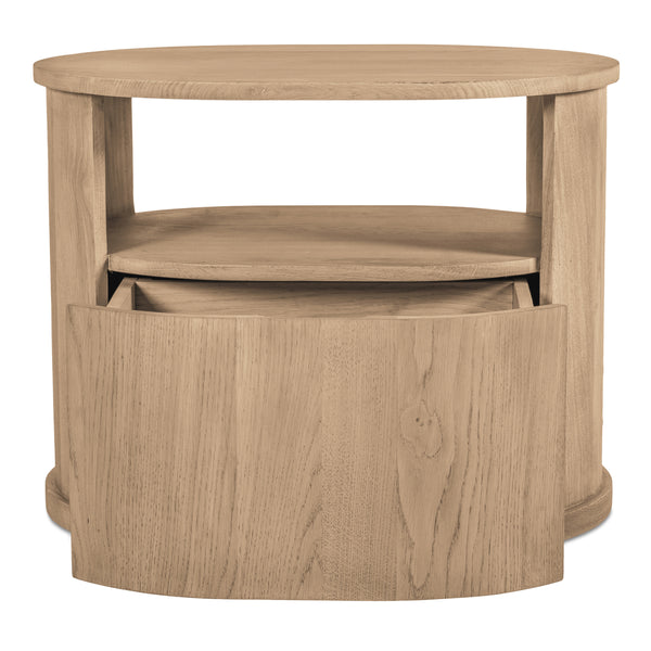 Moe's Tommy Nightstand Natural Oak