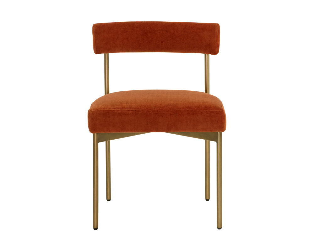 SENECA DINING CHAIR - ANTIQUE BRASS - DANNY RUST