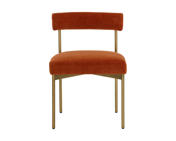 SENECA DINING CHAIR - ANTIQUE BRASS - DANNY RUST