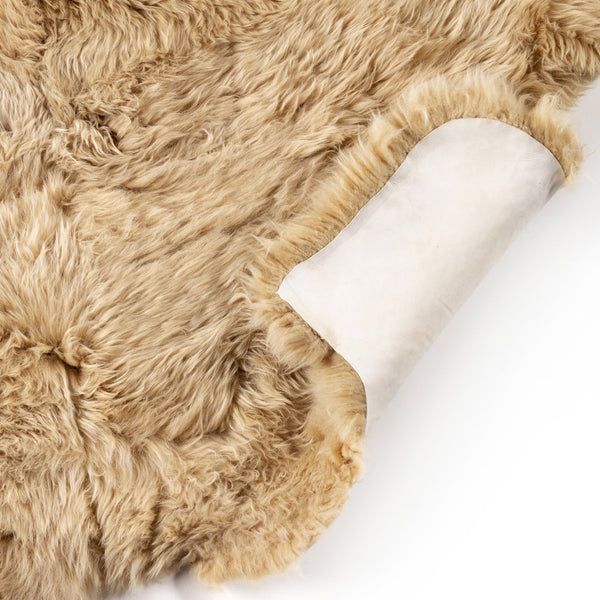 Lalo Lambskin Rug - Beige Lambskin