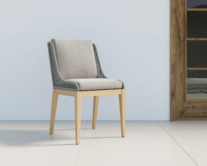 SORRENTO DINING CHAIR - NATURAL - PALAZZO TAUPE