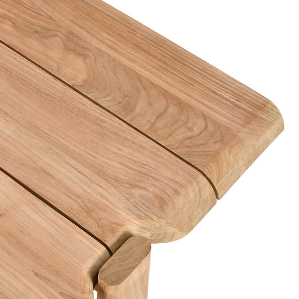 Aston Outdoor Rectangle Dining Table - Natural Teak