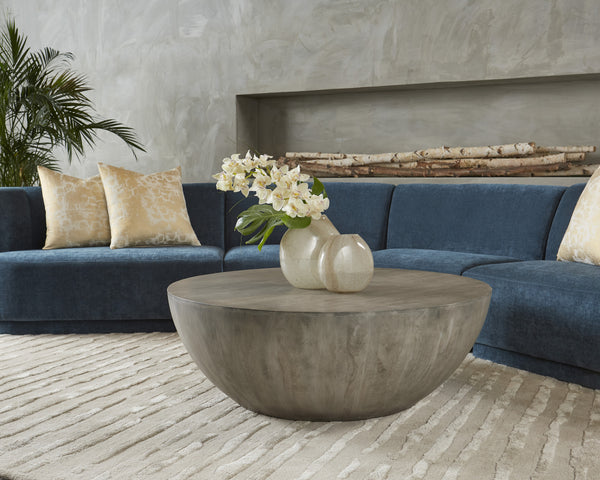KINSLEY COFFEE TABLE - SMALL - GREY