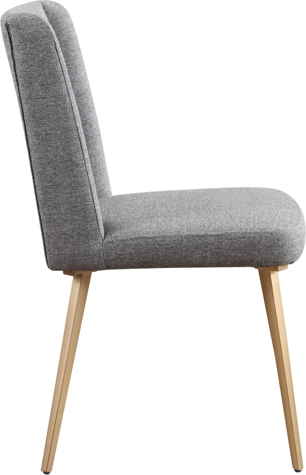 Alexandra Dining Chair In Brushed Gold