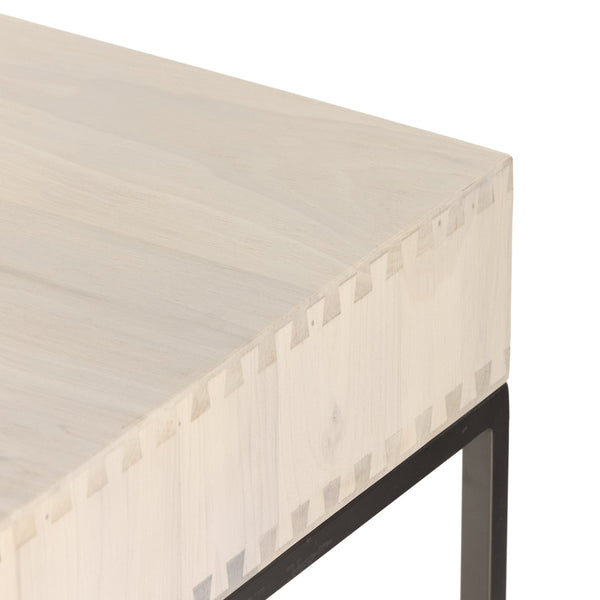 Trey Modular Writing Desk In Dove Poplar