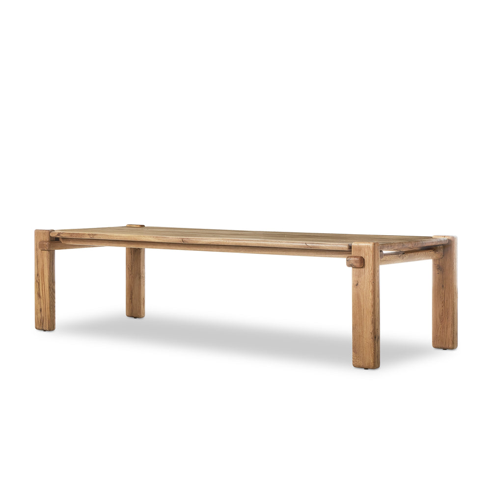 Marcia Dining 120" Table In Natural Reclaimed