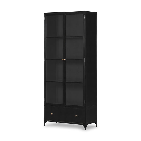 Shadow Box Cabinet In Black