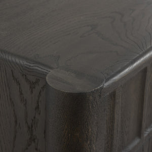 Ezri Media Console - Black Oak