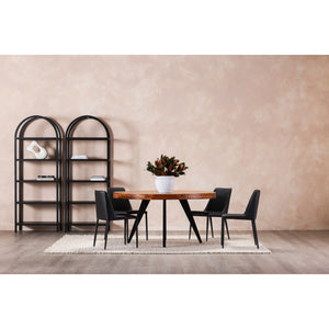 Moe's Parq 60" Round Dining Table in Acacia