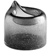 Oxtail Vase in Clear
