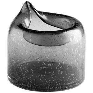 Oxtail Vase in Clear