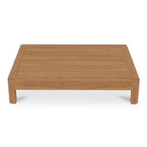 Moe's Enzo Outdoor Side Table Natural Teak