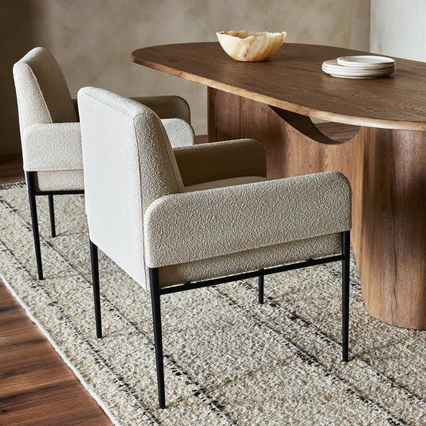 Brickel Dining Armchair in Light Type