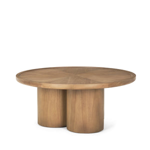 Tavi Medium Brown Round Coffee Table