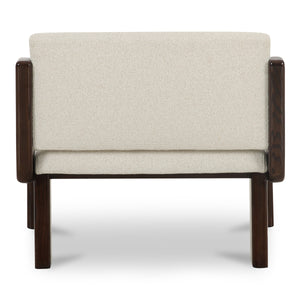 Moe's Edie Accent Chair in Flecked Ivory