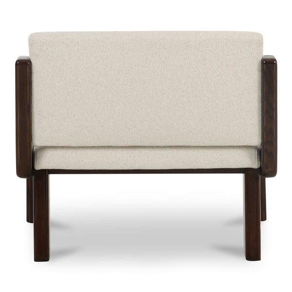 Moe's Edie Accent Chair in Flecked Ivory