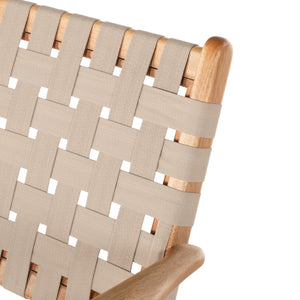 Jevon Outdoor Chair In Auburn Eucalyptus