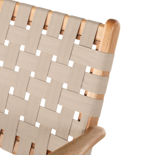Jevon Outdoor Chair In Auburn Eucalyptus