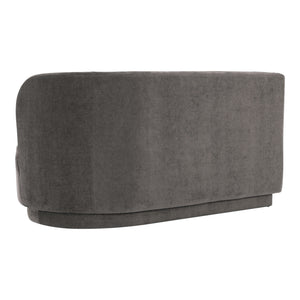 Moe's Yoon 2 Seat Sofa in Grey