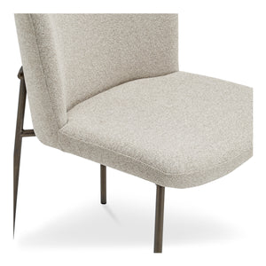 Moe's Early Dining Chair Set of 2 in Beige