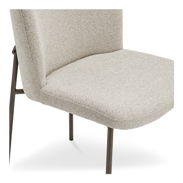 Moe's Early Dining Chair Set of 2 in Beige