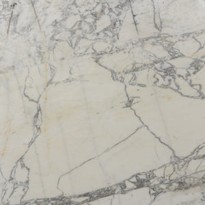 Balboa Outdoor Coffee Table - Veined White Marble