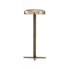 Jonty Round End Table In Petrified Wood