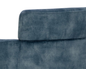 SHARQUI DINING ARMCHAIR - NONO PETROL