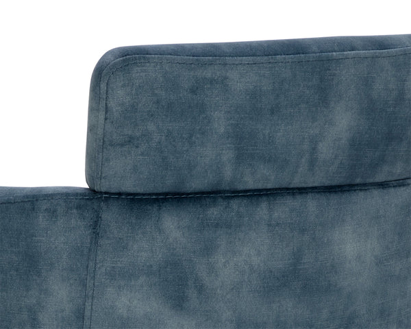SHARQUI DINING ARMCHAIR - NONO PETROL
