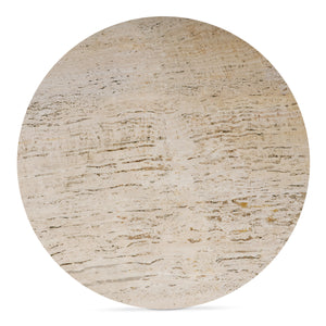 Moe's Landon Beige Travertine Coffee Table