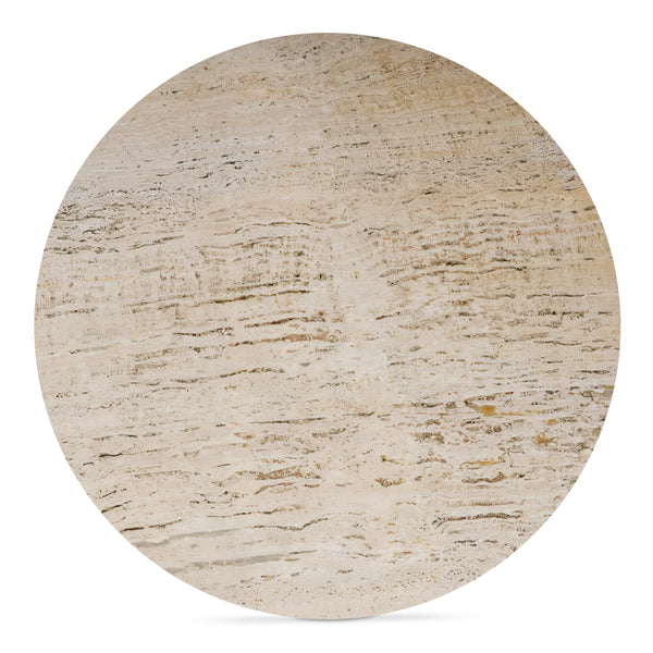 Moe's Landon Beige Travertine Coffee Table