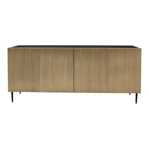 Moe's Brogan Antique Brass Sideboard