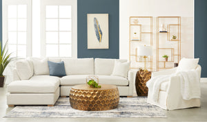 Faye Slipcover Swivel Club Chair