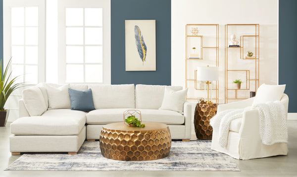 Faye Slipcover Swivel Club Chair
