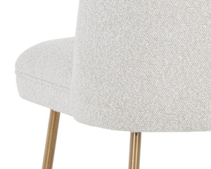KELTY COUNTER STOOL - GOLD - COPENHAGEN WHITE