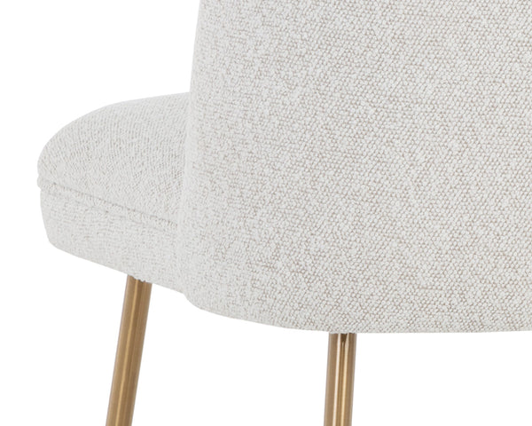 KELTY COUNTER STOOL - GOLD - COPENHAGEN WHITE