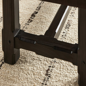 The Arch Dining Table in Medium Brown Fir Veneer
