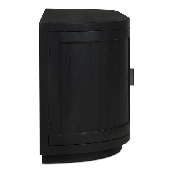 Moe's Nicola Media Cabinet with Curved Doors
