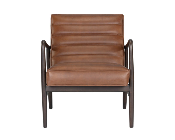LYRIC LOUNGE CHAIR - VINTAGE CARAMEL LEATHER
